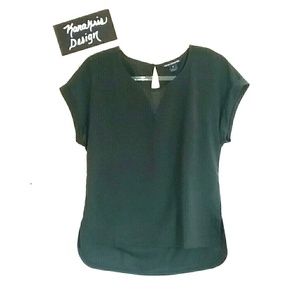 French Connection Dark Green Tunic - Size Small